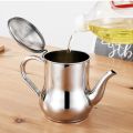 Stainless Steel Oil Container Large Capacity Practical Sauce Vinegar Water Storage Kitchen Dispenser Bottle.