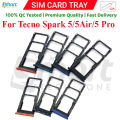 Tecno Spark 5 5 Air 5 Pro Sim Tray Micro SD Card Slot with Sim Ejector Pin Replacement Part.