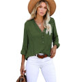 Ladies' Blouses Long Sleeve Casual Tops for Women Loose Shirts. 
