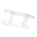 1pcs Acrylic 4-Hole Double layer Ice Cream Cone Stand. 