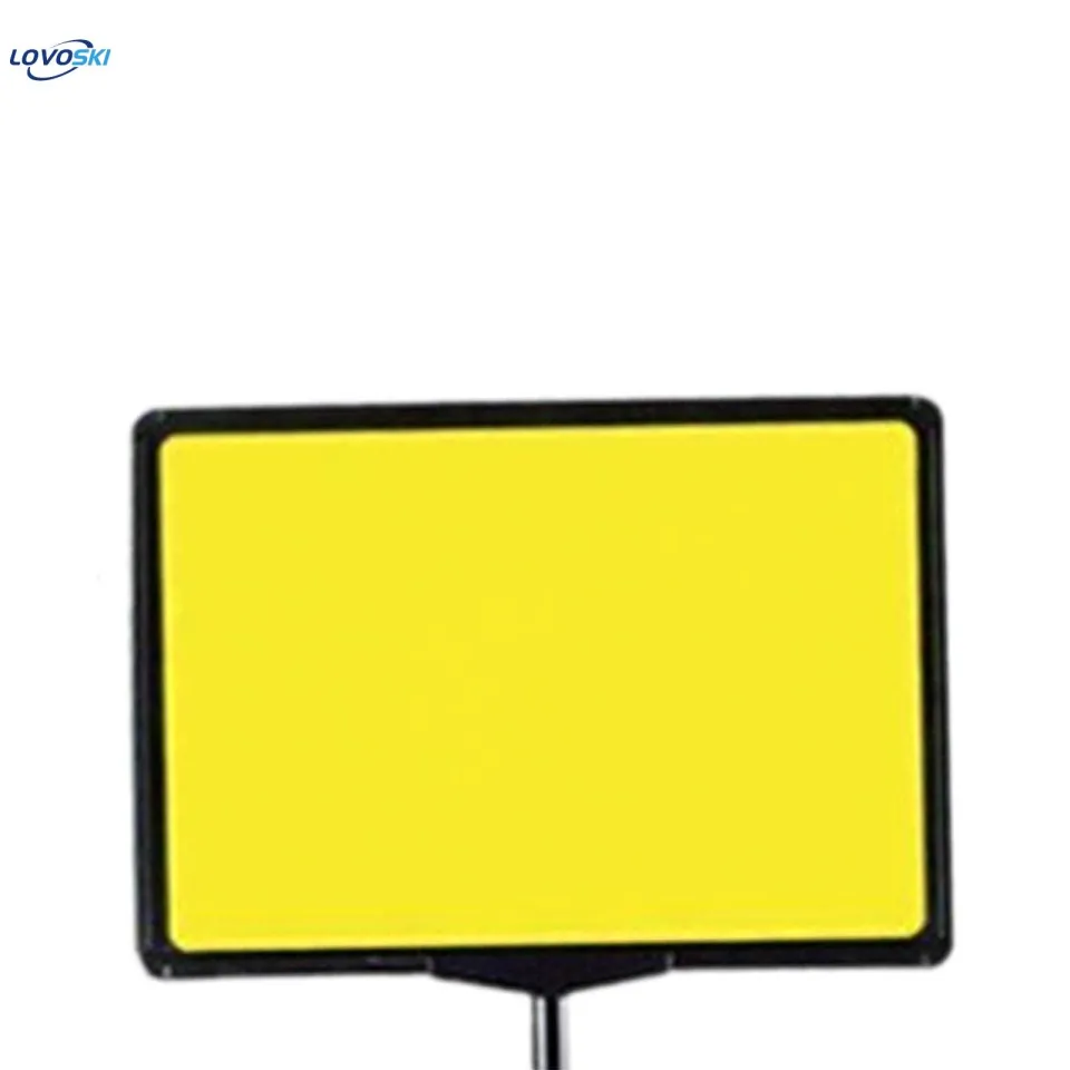 Generic Adjustable Sign Holder, Floor Standing Display Price Tag Holder, Iron Black Sign Stand, Promotional Tag Poster Stand, A5 Frame - View #4