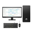 HP 280 Pro G8 MT Intel Core i3 10105 8GB DDR4 1TB HDD Micro Tower Brand PC with Monitor. 