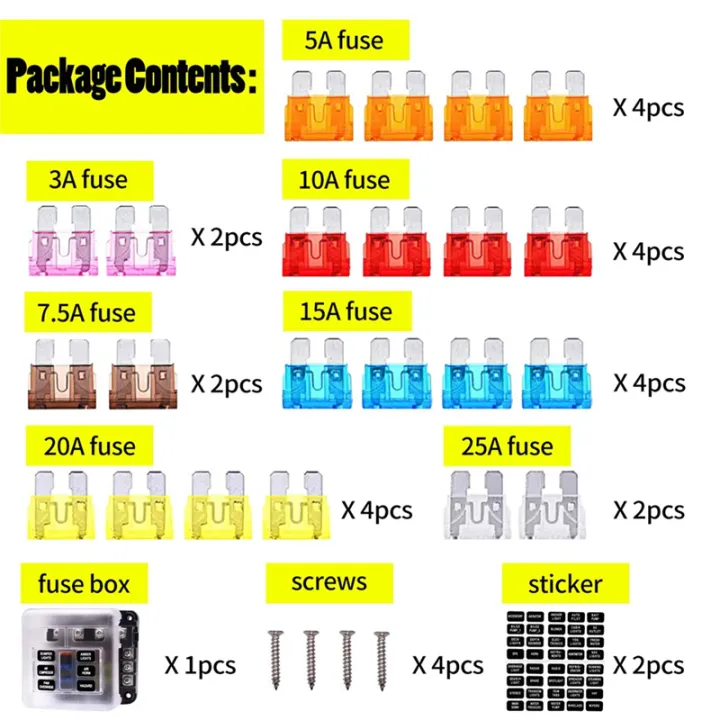Waterproof%20Fuse%20Block%20Negative%20Bus%20Fuse%20Box%20Waterproof%20Boat%20Fuse%20Panel%20with%20LED%20Warning%20Indicator%20Proof%20Cover-6%20Circuits%20with%20Negative%20Bus%20Fuse%20Box%20-%20Image%202
