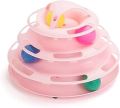 Cat Tower Tracks Ball Pet Toys with Spring Mouse.