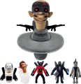 Skibidi Toilet Plush Stuffed Doll Toys Collectible Gifts for Kids Fans Adults Birthday Bosses Funny Anime Game Figure. 