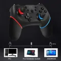 Wireless Bluetooth-Compatible Controller For NS/NS Lite/NS Oled Console Gamepad Controle For Android PC Joystick with 6-Axis. 