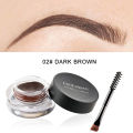 Waterproof Eyebrow Cream Professional Eyeliner Eyebrow Gel High Brow Tint Black Eye Brow Makeup Tools.