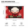 Custom Pucca Anime Manga Travel Cosmetic Bag Women Makeup Toiletry Organizer Lady Beauty Storage Dopp Kit. 