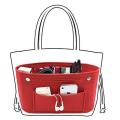 EverToner Purse Organizer Bag Organizer For Tote and Handbag Shaper Felt Insert Bag Purse Organizer Cosmetic.