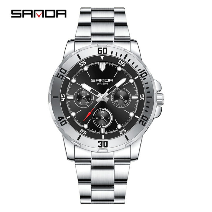 SANDA%20Simple%20Multi%20pointer%20Workplace%20Business%20Personalized%20Quartz%20Watch%20Successful%20Men's%20Watch%20SD3266-2%20-%20Image%208