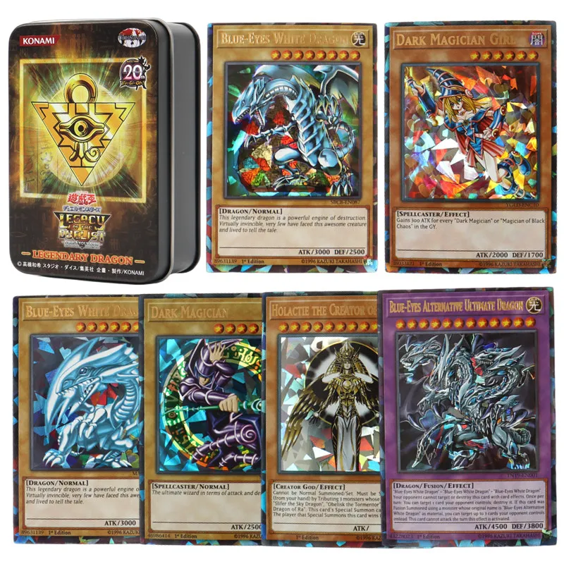 66-148PCS Yugioh Cards with Tin Box Yu Gi Oh Card English Holographic  Golden Letter Duel Links Game Card Blue Eyes Exodia | Daraz.com.bd