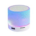 Wireless Mini Speaker, Subwoofer, Dazzle Crackle 7 Colour Light Wireless Mini Speaker, Portable Small Speaker. 