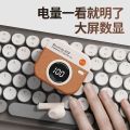 Q86 Heartless Retro Camera Wireless Bluetooth Earbuds – Bluetooth 5.4 Semi In-Ear Earphones with Noise Reduction.