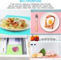 Refrigerator Mats EVA Shelf Liners Refrigerator Liners Can Be Cut Refrigerator Mats Pad Washable Fridge Mats Liners. 