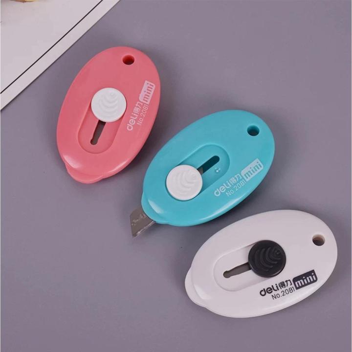 1 Pcs Mini Anti Cutter Box Paper safety Anti-Cutter Student School supplies Utility Cutter Stationery