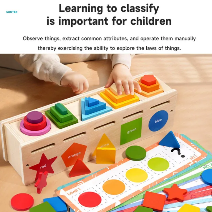 Montessori%20Shape%20Color%20Sorting%20Toy%20Colour%20Shape%20Sorting%20Box%20Game%20for%203%204%205%20-%20Image%204