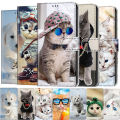 Cute Cat Animal Pattern Phone Case For Samsung Galaxy J1 J3 J5 J7 A3 A5 2016 2017 J2 Core Prime Pro J4 J6 Plus A6 A7 A8 A9 2018.