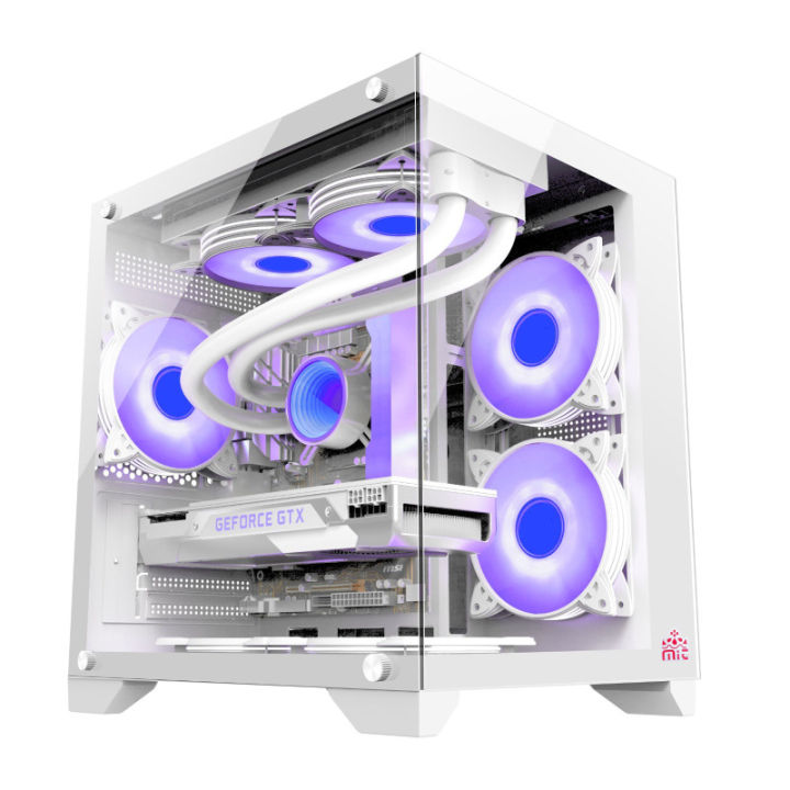 Monarch X5 Desktop Gaming Case (White)