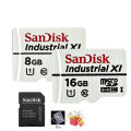 SanDisk Memory card 8GB 16GB C10 U1 TF Card Industrial Wide Temperature MLC microSDHC card with TF Card to SD Card Adapter.