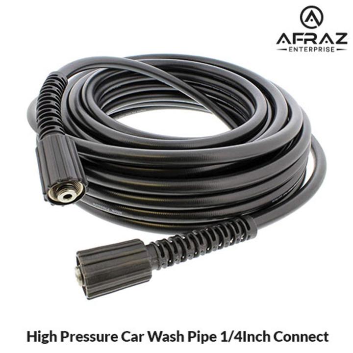 Car Washer high Pressure Pipe with Quick Connector Flexible High Pressure Washer Machine Hose Pipe Pipeline Washers Accessories Cleaning use Long Water Hose