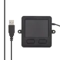 Trackpad USB Wired Embedded Compact Size 2 Buttons Portable Practical Computer Touch Pad for Laptops Desktops. 