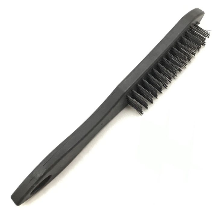 Heavy Duty Carbon Wire Steel Brush – Rust & Paint Remover, wire brush, carbon steel brush, rust remover, welding brush, metal brush, industrial brush, Handheld Cleaning Tool
