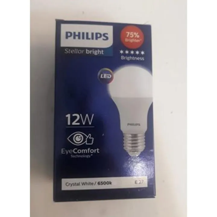 Philips%20Stellar%20Bright%2012W%201200lm%20E27(Thread%20Type)%206500K%20A60%20Cool%20Day%20Light%20-%20Image%202