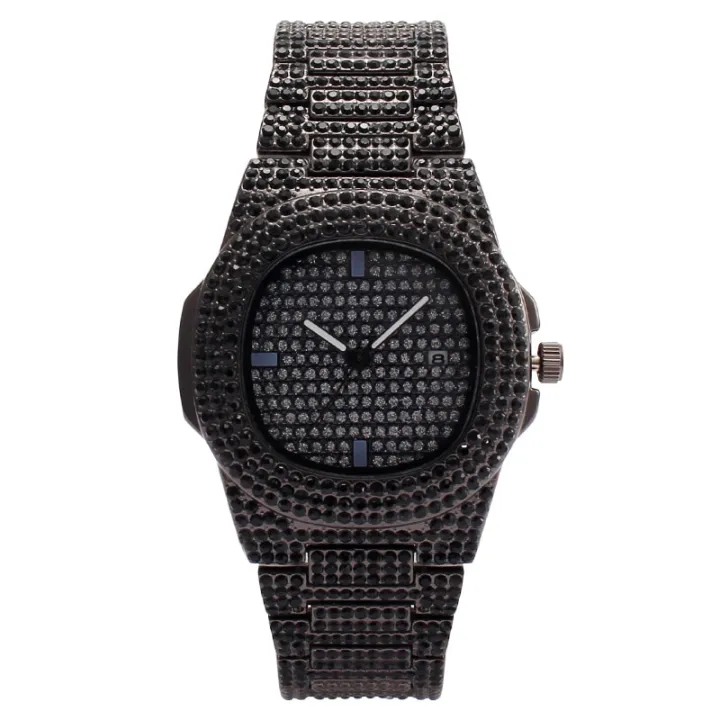 Elegant%20Luxury%20Full%20Diamond%20Quartz%20Watch%20Women's%20Fashion%20Casual%20Full%20Diamond%20Wristwatch%20for%20Ladies%20Girl%20-%20Image%204