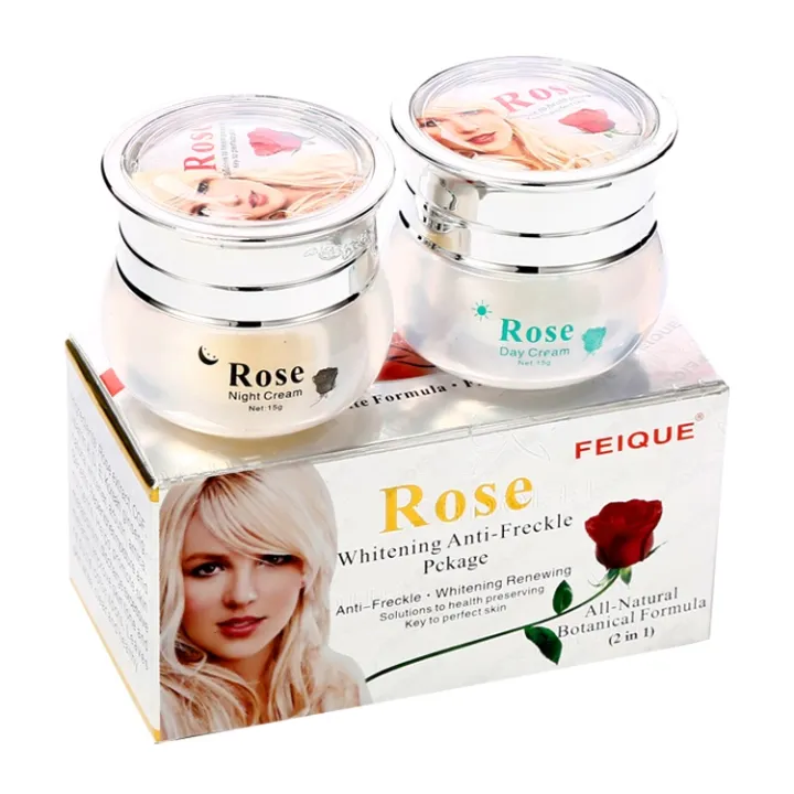 Feique Rose Essence Anti-freck  Day and Night Cream