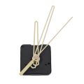 2Pcs Clock Mechanism Diy Kit Mechanism for Clock Parts Wall Clock Quartz Hour Minute Hand Quartz Clock Movement Home Decoration - Black & Black + Gold - Black & gold & black. 
