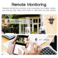 V380 Pro WiFi Outdoor IP Camera, 6MP(2MP+2MP+2MP)  Triple Lens Triple Screen Security Video Monitor, Night Vision, Waterproof CCTV Cameras. 