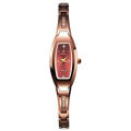 Di Shi Du's New Non fully Automatic Mechanical Watch Women's Oval Watch Women's Quartz Watch Waterproof Tungsten Steel Color Compact. 