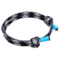 Popular fashion simple adjustable 550 parachute bracelet men's braided bracelet for women. 