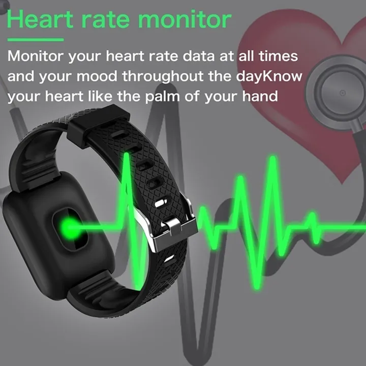 116Plus%20Smart%20Watch%201.44%20Inch%20Touch%20Screen%20Fitness%20Smart%20Watch%20Heart%20Rate%20Monitor%20Sports%20Watch%20For%20Men%20Women%20-%20Image%203