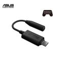 ASUS AI Noise-Canceling Mic Adapter with USB-C to 3.5mm Connection Delivers Unmatched Crystal-Clear Communication. 