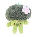 Cute Vegetable Broccoli Plush Stuffed Doll Couple Keychain Bag Pendant Kid Gift.