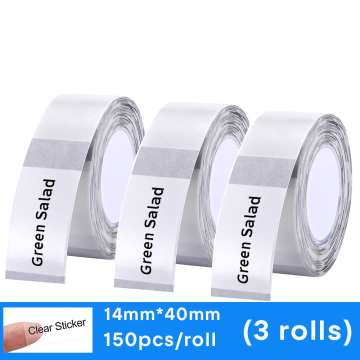 P15 Label Paper White Label Sticker Self-adhesive Label Printer Labeling Machine Maker Thermal Label Tape