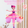 Magic Flying Fairy Princess Doll For Kids Usb Rechargeable Gesture Sensing Mini Flying Toy For Indoor. 