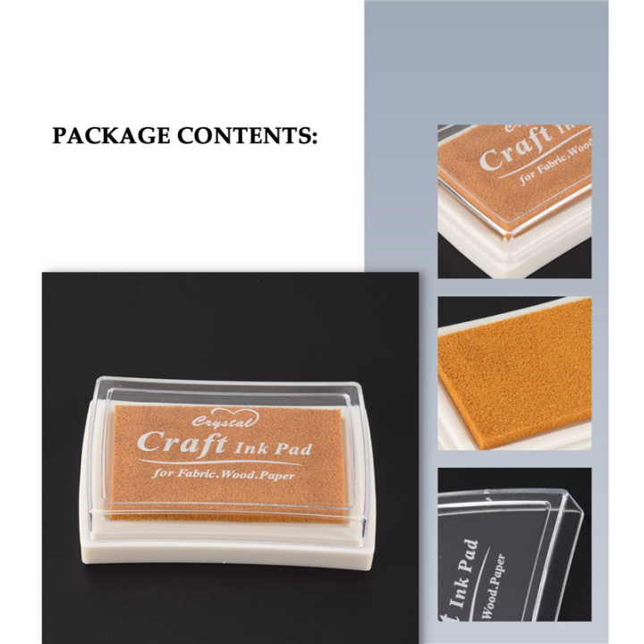 10X%20Rubber%20Stamp%20Ink%20Pad%20Stamp%20Inkpad%20Ink%20Pad%20-%20Gold%20-%20Image%203