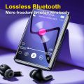 MP3 Player Bluetooth HiFi Stereo Music Player Ultra-Thin Mini MP4 Video Playback With Full Screen FM Radio Recording For Walkman.