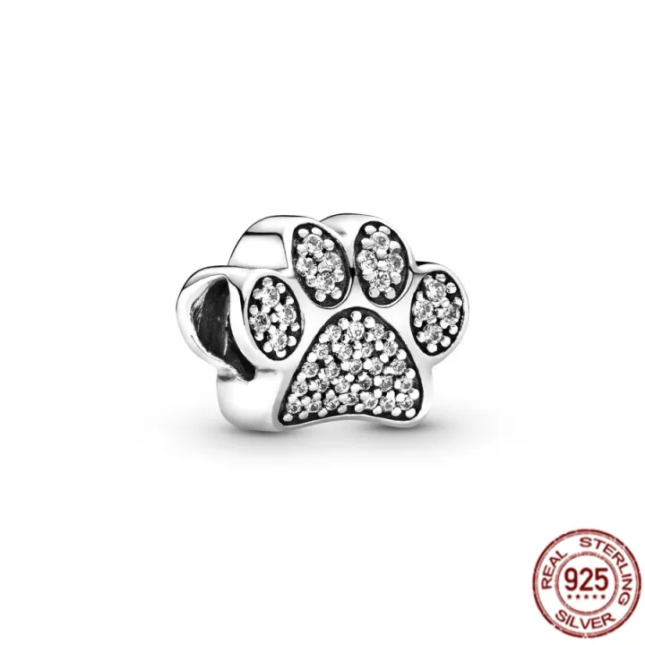 Pet%20Paw%20Print%20Bone%20Dangle%20Charm%20Authentic%20925%20Sterling%20Silver%20Bead%20Fit%20Original%20Pandora%20Bracelet%20Necklace%20Jewelry%20For%20Women%20-%20Image%205