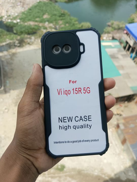 For vivo iQOO 15R Luxury Stylish Xunddu Case Clear Transparent Phone Case Back Cover