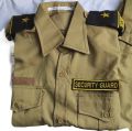 Security Guard Uniform Full Set - Guard Dress - Security Guard Pant, Shirt, Cap, Belt , Epulet, Logo Full Set Uniform. 