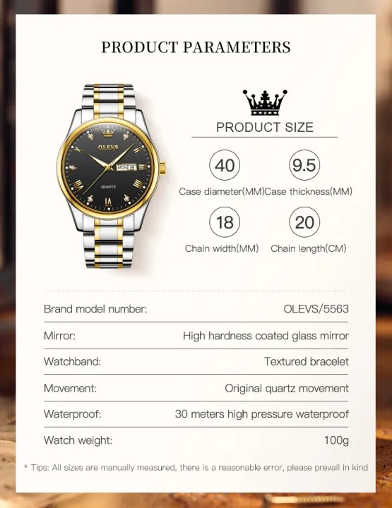 OLEVS%20Fashion%20Men's%20Quartz%20Watches%20%7C%7C%20OLEVS%205563%20Premium%20Quality%20water%20resistant%20Watch%20For%20Men%20-%20Image%205