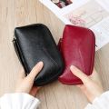 New Korean Style Fashion Women's Long Clutch Women's Large Capacity Bag Zipper Wallet Clutch Bag. 