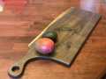 Charcuterie Board, (24*10*1) Inch (Live Edge Black Walnut, Live Edge Cutting Board, Serving Tray, Handcrafted. 