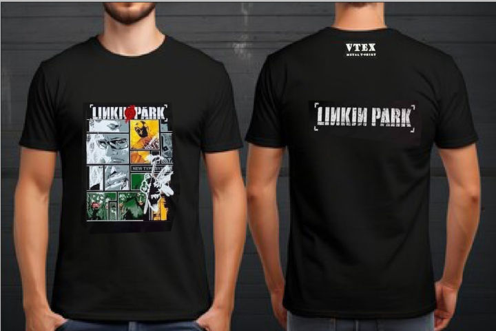 Mens Cotton T-shirt Linking Park - T Shirt | Daraz.com.bd