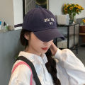 High version of Korea red tide brand embroidery soft top baseball cap net red street shot show face small cap female spring Korean version.