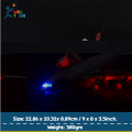 Pull & Back Metal Diecast Airbus Airplane With Light & Music. Model: A380, Boeing 747. Can be a great Collection. 