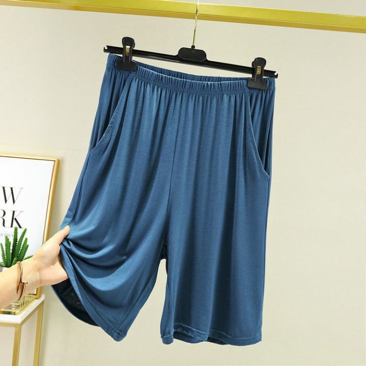 Modal%20baggy%20shorts,%20men's%20summer%20plus-size%20skinny%20cropped%20pants,%20wear%20high-waisted%20pajama%20pants,%20thin%20solid%20color%20slacks%20-%20Image%207